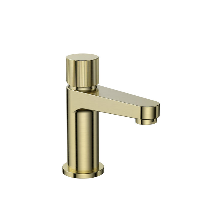 Vero Compact Basin Mixer Brushed Brass
