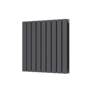 Radiant  Double Radiator – 600 X 614 Anthracite / White