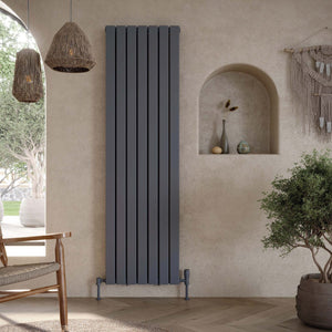 Radiant Radiator – 1600 X 476 Anthracite/ White