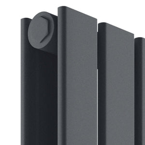Radiant  Double  Radiator – 1800 X 408 Anthracite/White