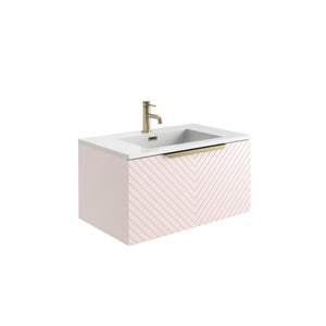 Chevron Cabinet with Basin