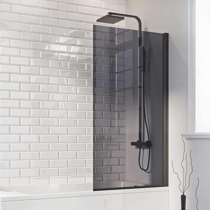 S6 Mono Square Edge 6mm Thick Bath Screen