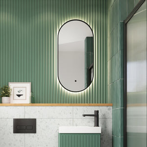 Ertim Slim Mirror Black 400×800