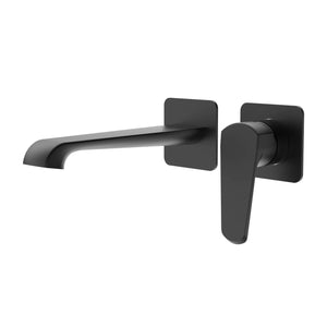 Sierra Wall Mounted Bath Mixer Matte Black