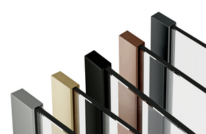 Mino WallFix Profile & Stabilizer Kit Brushed Bronze