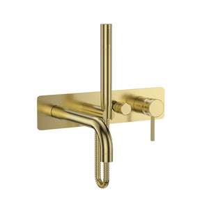 CoreLux Wall Mounted Bath Shower Mixer & Handset