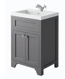 Harrogate Ripley 600 Vanity Unit with Basin