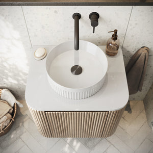 Groove Round Basin