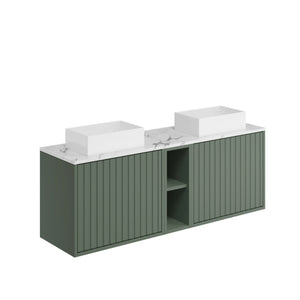 Altra Luxe  1400 Cabinet with Open Storage