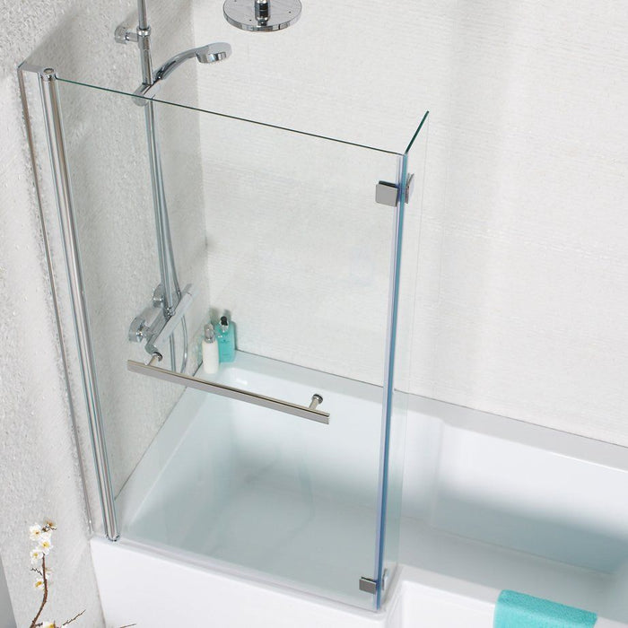 Tetris Square Shaped Shower Bath 1800 X 850mm Left Hand