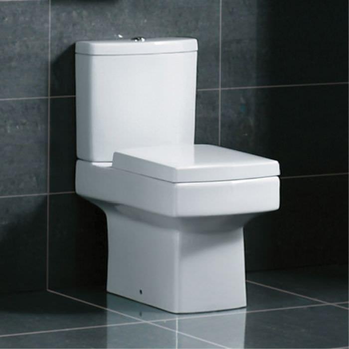 Embrace Close Coupled Toilet Pan, Cistern & Soft Close Seat