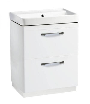 Compass 600mm Floor Unit  - Two Drawer Unit