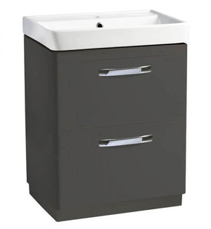 Compass 600mm Floor Unit  - Two Drawer Unit