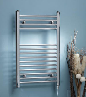 Curved Electric Towel Rail Thermostatic