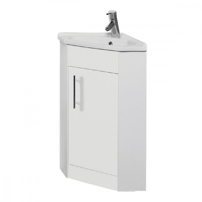 Encore corner vanity unit and basin